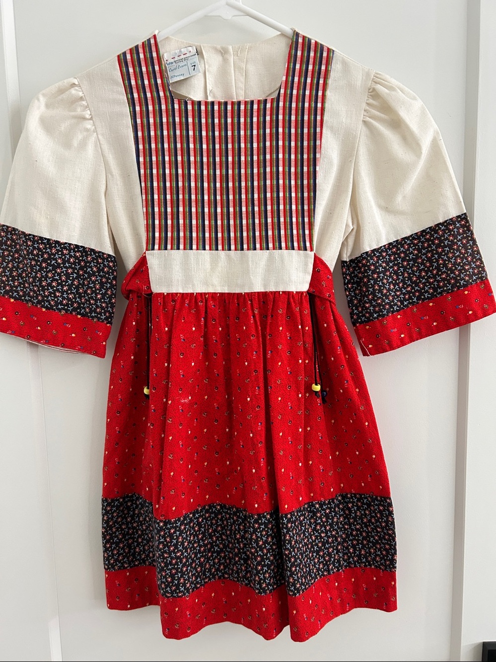Vintage 70’s JCPenney Carol Evans Prarie dress |Size 7